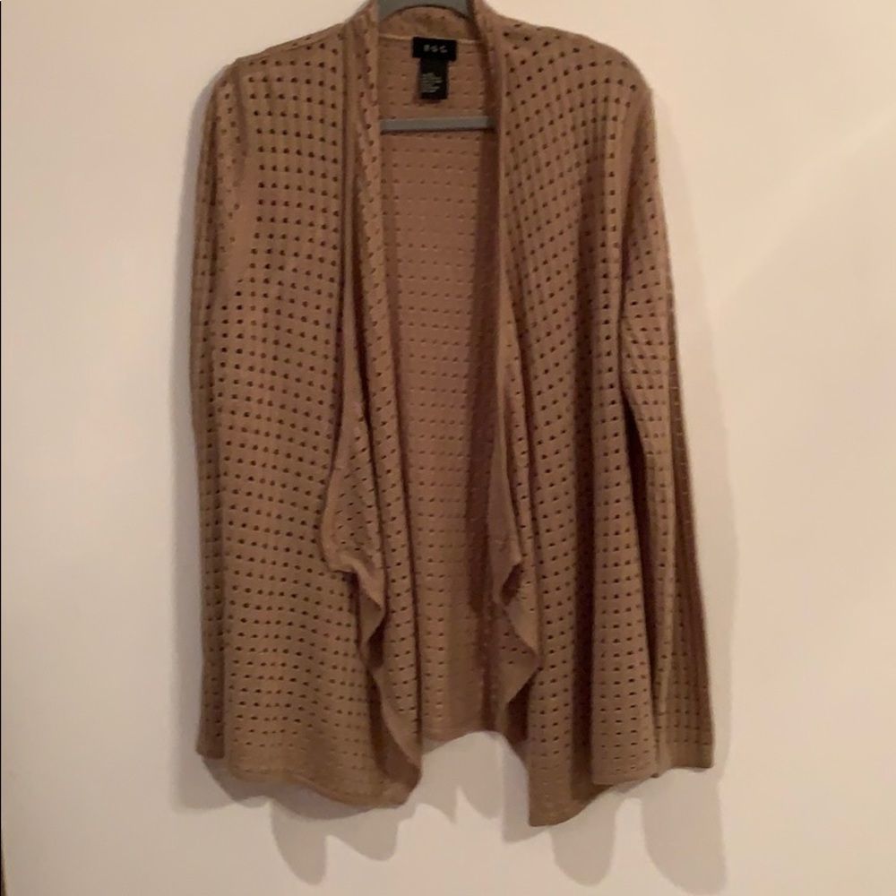 Open cardigan